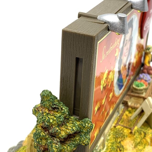 Coca-Cola Musical Fall Billboard Coin Bank Lights Up w/Instructions 1996 - Picture 11 of 11